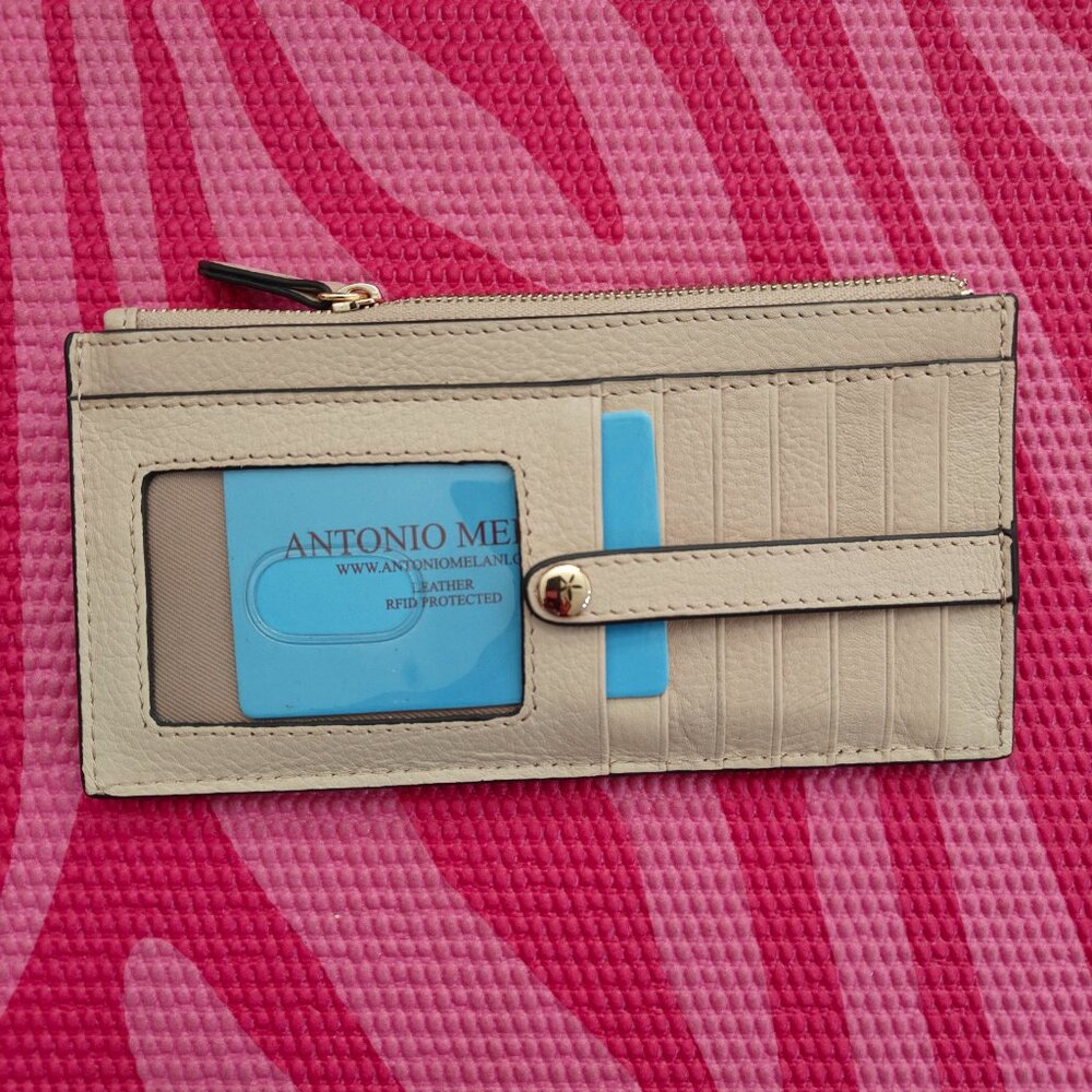 Antonio Melani leather card case wallet